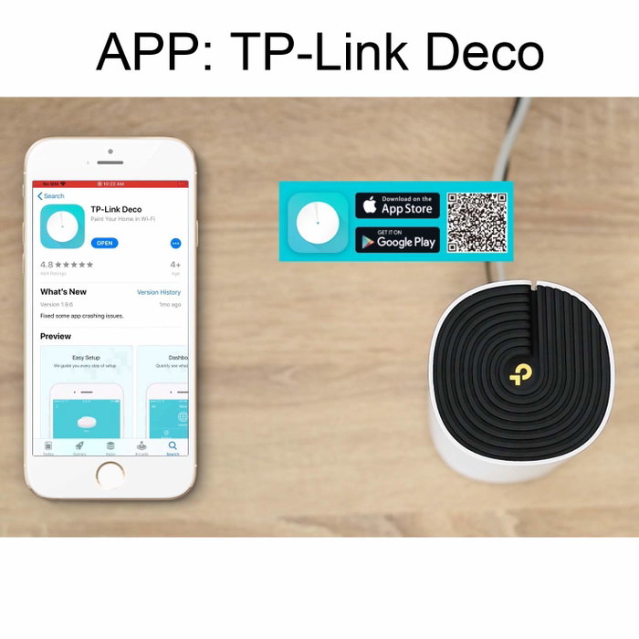 TP-Link Deco E4 Sistema Mesh Wi-Fi 5 Doble Banda (Pack de 3)
